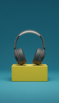 Wireless Headphones With Neon Trim