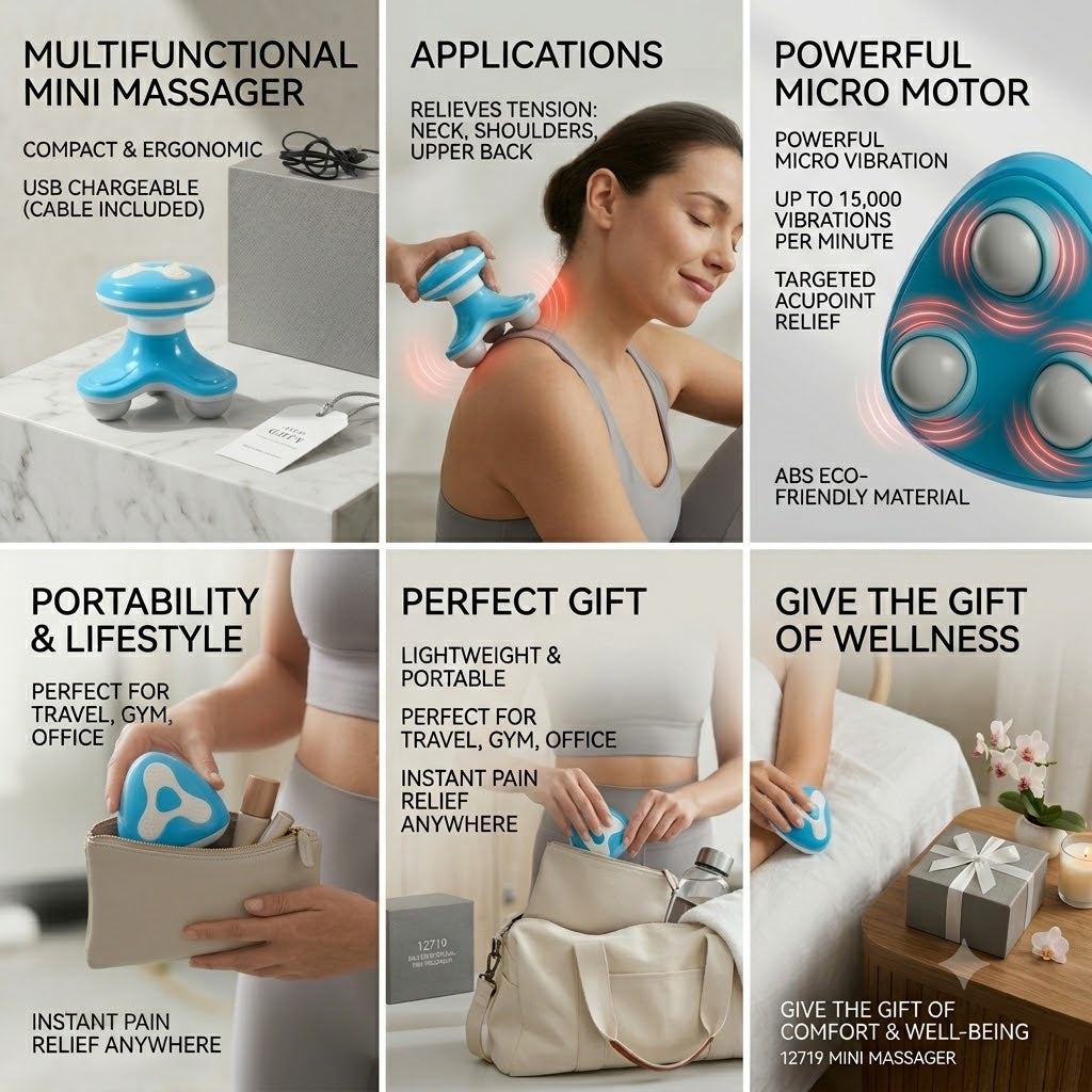 multifunctional mini massager