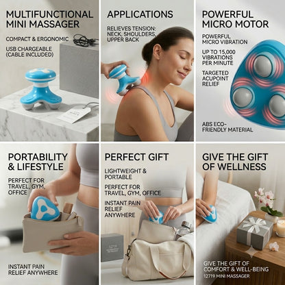 multifunctional mini massager